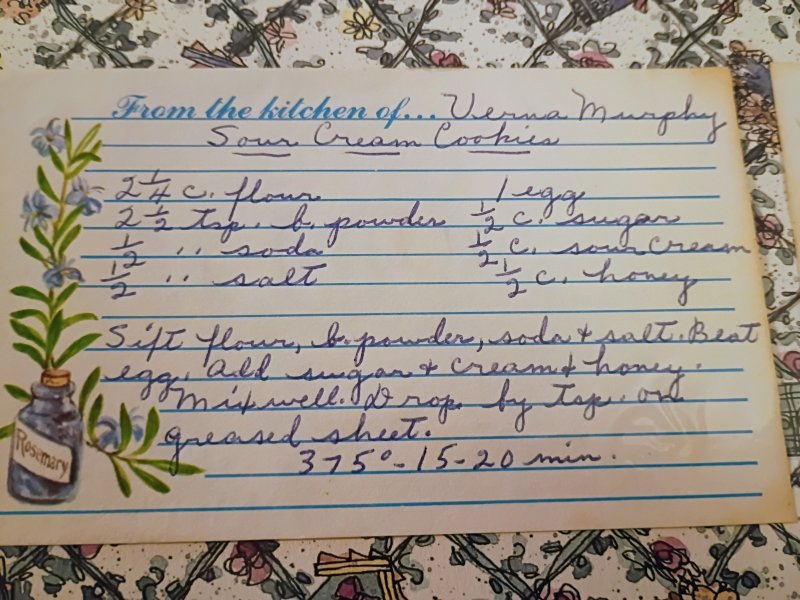 Sour Cream Cookies