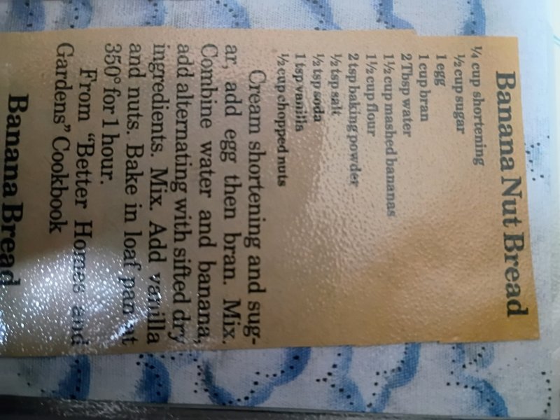 Banana Nut Bread