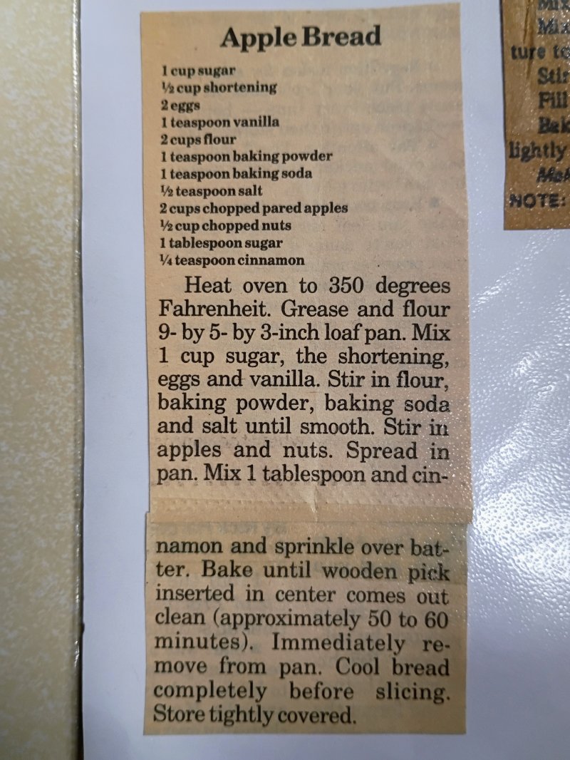 Apple Bread