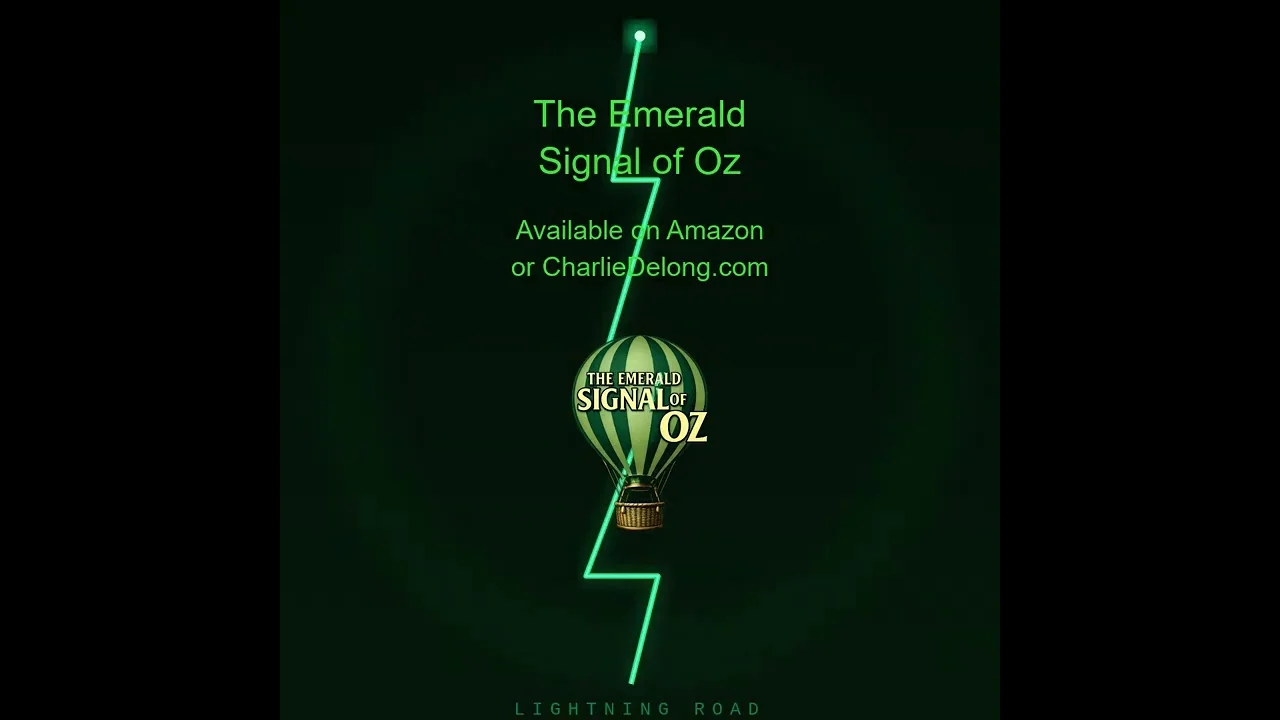 The lightning road follows ley lines older than human memory. Every flash illuminates another pie...
