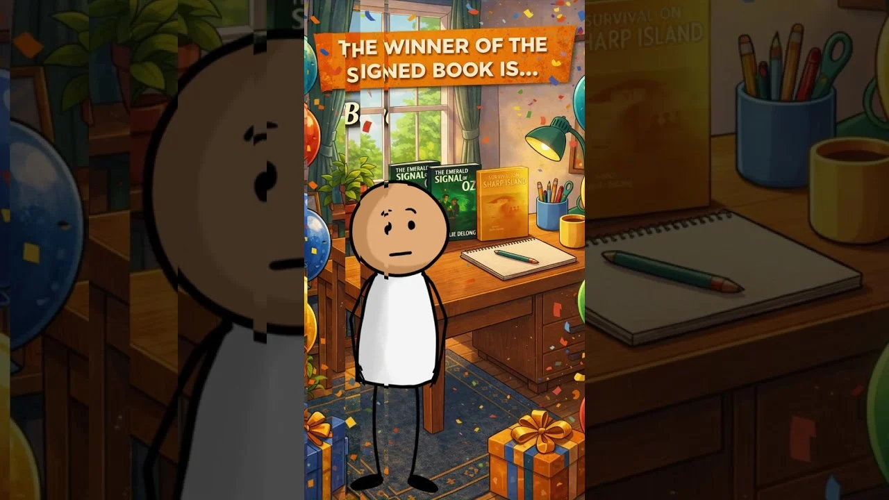 April’s Signed Book Giveaway WINNER!
