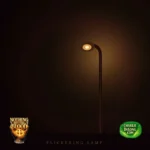 The lamp was going out and no one moved to fix it.