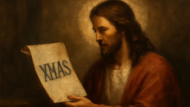 'Xmas' Isn't Erasing Christ From Christmas