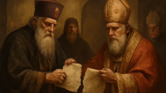 The Great Schism Split Christianity in 1054