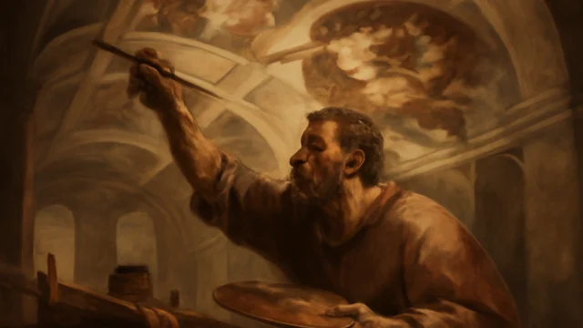 Michelangelo Painted the Sistine Chapel Ceiling for Years