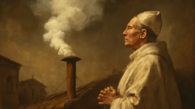 White Smoke Signals a New Pope
