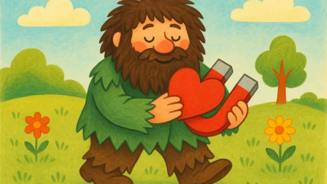 The Shaggy Man Carried the Love Magnet