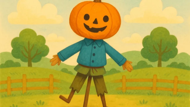 Jack Pumpkinhead Was a Simple Scarecrow Experiment
