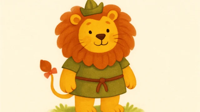 The Cowardly Lion's Costume