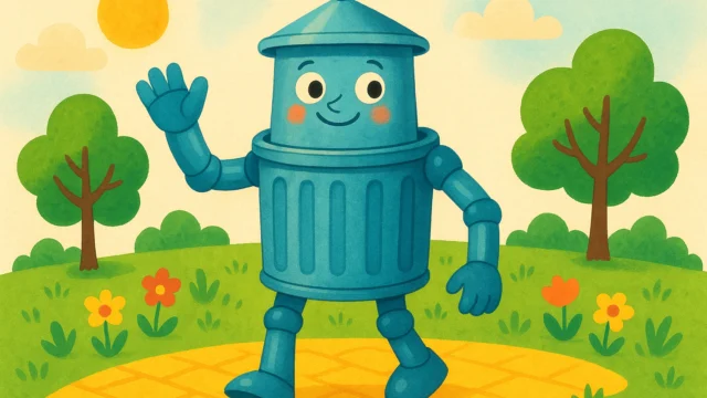 The Wiz Featured a Giant Trash‑Can Tin Man