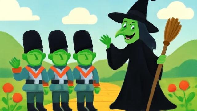 The Wicked Witch’s Guards Spoke a Made‑Up Language