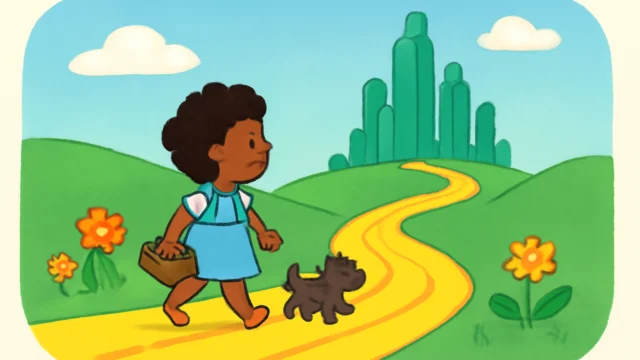 The Wiz Used a Yellow Brick Road Made of Street Lines
