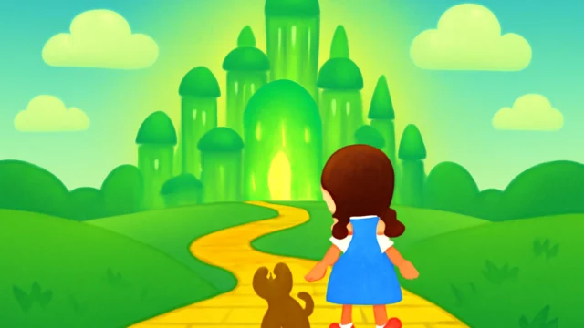 The Emerald City Was Mostly Green Lighting